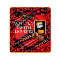 Walkers Teachers Whisky Liqueur Chocolate Truffle Tin - 200g-Walkers Family are chocolate Makers since 1963 in Birmingham UK.