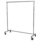 Eddie's Heavy Duty Salesman's Rolling Rack - 65" H x 60" W - Chrome (210000-1)-Rolling Rack
