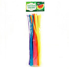 Horizon Group USA Neon Fuzzy Sticks, 100 Pack (63750)-Create jewelry, sculptures and fun fuzzy creatures by molding fuzzy sticks