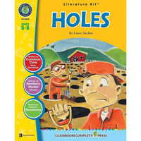 eBook: Holes Literature Kit (PDF version - 1-User Download) - ISBN 978-1-55319-337-1 - Grade 5 - 6-You will receive two emails: one confirming your entire order, and one with a "Download Software" buttonYou can download immediately or return to your email to download later