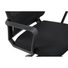 Brassex Wesley Executive Chair - Black-Adjustable lumbar support helps reduce back strain during extended periods of sitting