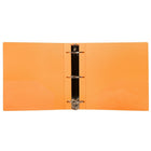 JAM Paper Plastic 3 Ring Binder, 3 Inch, Orange, 4 Pack (821T3org)-5
