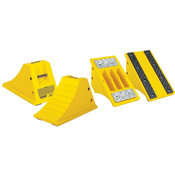 Checkers Industrial Products, All-Terrain Heavy-Duty Wheel Chocks ...