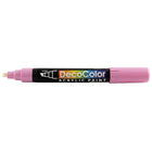 Marvy Uchida Chisel-Tip Acrylic Paint Marker - Bubblegum Pink - 2 Pack-This acrylic paint ink is water-based and goes on smooth in order to brighten any surface or project