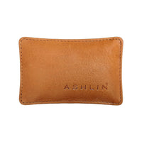 Ashlin Wexford Paperweight, British Tan-Interior filled with desicated heavy weight silica.