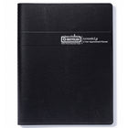 House of Doolittle Professional 2-Year Weekly Planner, 8-1/2" x 11", Black (HOD272002)-Previous current and two future month reference calendars on each month