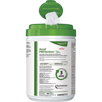 Diversey Accel PREVention Wipes - 160 Wipes | staples.ca