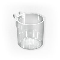 Azar Displays 3" Cup Display For Pegboard, 10 Pack (224053)-Use on pegboard, slatwall