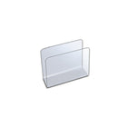 Azar Acrylic Desk File Holder, Clear, 5.75" x 2.5" x 4.5", 4/Pack (255080)-Designed to easily access files