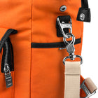 Lencca Phlox 11" Laptop Hybrid Bag - Limit Edition - Orange-Messenger: Clip on its padded shoulder strap to free up your hands, and distribute the load. Adjust accordingly.