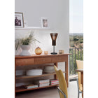 Eglo Atenza In-Line Switch Table Lamp - 21" - Matte Black-Uses 1 x 60W max. Medium Base Bulb (Sold Separately)
