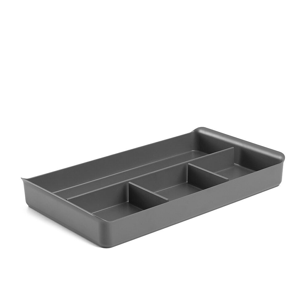 Poppin Drawer Organizer - Dark Grey | staples.ca