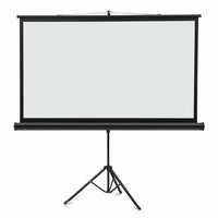 Quartet Wide Format Projection Screens - Tripod Base - 52" x 92"-Wide format tripod base projection screen