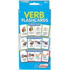 Junior Learning Verb Flash Cards for grades 2-6 (JRL209)-Grades 2-6