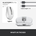 Logitech MX Anywhere 3 Wireless Mouse for Mac - Light Grey-MagSpeed scrolling is faster, quieter, and more precise
