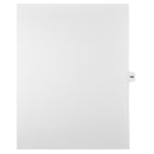 Mark Maker Legal Tabs - Letter Size - White - 1/15th cut - 25 tabs per package - 5 packages Pack - Number 158-White Single Tabs