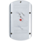 360 Electrical Revolve+ 4-Outlet 918 Joule Surge Protector with Dual USB Charging Ports-Surge protector has a compact shape and fits neatly on your wall.