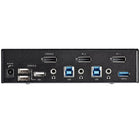 StarTech 2-Port DisplayPort KVM Switch - 4K 60Hz-Eliminates the need to purchase extra equipment with built-in 2-port USB 3.0 hub