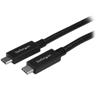 StarTech USB-C to USB-C Cable, M/M 0.5 M, USB 3.1, 10Gbps (USB31CC50CM)-Short 50 cm cable perfect for close-range connections and portable applications