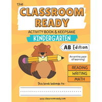 Classroom Ready Activity Book & Keepsake - Kindergarten - Alberta Edition-An entire year of learning covering provincial curriculum