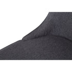 My Home My Living Polyester Side Chair - Dark Grey - 2 Pack-Weight Capacity: 250 lb