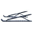 DAC MP-222 Portable and Adjustable Laptop/Tablet Stand - Aluminum Alloy - Black-With 6 height choices, the stand can elevate your device to the perfect eye level.