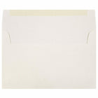 JAM Paper A10 Invitation Envelopes, 6 x 9.5, Milkweed Ivory Recycled, 250 Pack (3313H)-Blank interior for personalized message