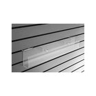 Eddie's Slatwall Literature Trough - 24" L - Clear - 3 Pack-Slatwall Bin