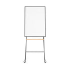 Archyi Curvo Collection Easel - 29" x 72" - Anthracite-Curved painted steel legs