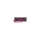 Teacher Created Resources Chalkboard Brights Magnetic Girls Pass, 6/Pack (TCR77277)-Hall passes for students