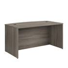 Sauder 59"W Affirm Executive Desk - Hudson Elm-Durable, 1" thick top for books, binders, a computer, and more