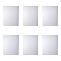 Time 4 Crafts Blank Cotton Canvas with Wooden Frame - 18" x 24" - White - 6 Pack-Includes a total of 12 professional blank artist canvas, all in the same size and comes with canvas keys to strengthen the canvas if it begins to sag