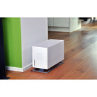 Stadler Form O-026 Oskar Big Evaporative Humidifier, 18.6” x 11.5” x 7.9”, White-Specifications: rated power: 8 to 32 watt; output: max. 3.5 gallons per day; tank capacity 1.5 gallon; 4 output levels; automatic shut-off; night mode; filter change reminder; water level window; fragrance dispenser; sound level 25-46 db; integrated hygrostat; room size: 650 sq. ft