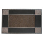 Floor Choice Runway Doormat Brown 23"x46" (87731)-Made with durable recycled vinyl.