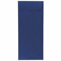 JAM Paper #10 Policy Business Envelopes - 4.125" x 9.5" - Presidential Blue - 50 Pack-Colour: Presidential Colour: Blue