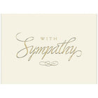 JAM Paper Blank Sympathy Card Set, Gold Sympathy, 25 Pack (526BG472WB)-Gold Sympathy Cards