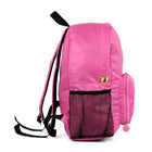 PACK N FOLD 50708 Foldable Lightweight Water-Resistant Backpack, Hotpink-Hot pink. Polyester