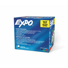 Expo Low-Odour Dry Erase Markers - Chisel Tip - Assorted - 36 Pack-Chisel
