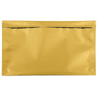 JAM Paper Foil Envelopes with Self Adhesive Closure, 6 1/8 x 9.5, Booklet, Gold, 100 Pack (01323285B)-Opening: booklet