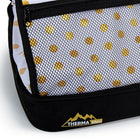 Luciano Double-Layer Insulated Thermal Food Carrier, 16.75 x 13.25 inches-Closure: combination of zipper and Velcro closure for easy accessibility as well as security