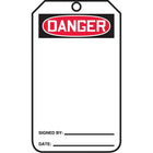 Standard Safety Tags, Danger, SAT022, 25 Pack-Language - English