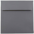 JAM Paper 6 x 6 Square Envelopes, Dark Grey, 1000 Pack (36396439B)-Dark gray