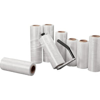 Handheld Cast Stretch Wrap - 80 Gauge 18" x 1 -500' - 4 Pack-Cast film is softer, more stretchable and great for irregular or sharp cornered loads