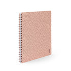 Poppin Elements 1-Subject Notebook - Blush-80 ruled white micro-perforated pages