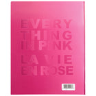 Hilroy Pink Pocket & Prong Portfolio - 11-5/8" H x 9-5/16" W - Pink-3 fasteners to securly hold contents