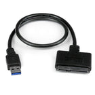 StarTech USB 3.0 to 2.5"SATAIII Hard Drive Adapter Cable with Uasp, SATAto USB 3.0 Converter For Ssd/Hdd-Maximum portability with cable-style adapter, and no external power adapter required