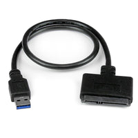 StarTech USB 3.0 to 2.5"SATAIII Hard Drive Adapter Cable with Uasp, SATAto USB 3.0 Converter For Ssd/Hdd-Maximum portability with cable-style adapter, and no external power adapter required