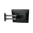 Futech TVW002 TV Wall Mounts, 7" x 8" x 1-1/2", Black-Holds up to 15 lbs.