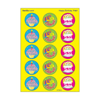 Trend Enterprises Stinky Stickers, Happy Birthday/Vanilla, 600/Pack (T-927)-Birthday, season