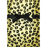 Rosedale Greeting Card, Blank, Leopard print-Printed on premium coated card stock